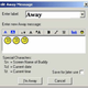 This is REALLY subdued for an away message. Where’s the melodrama?!